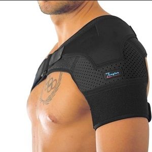NWT! Adjustable Shoulder Support Workout Brace for Men & Women Zeegler Orthosis